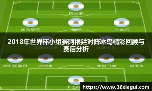 2018年世界杯小组赛阿根廷对阵冰岛精彩回顾与赛后分析